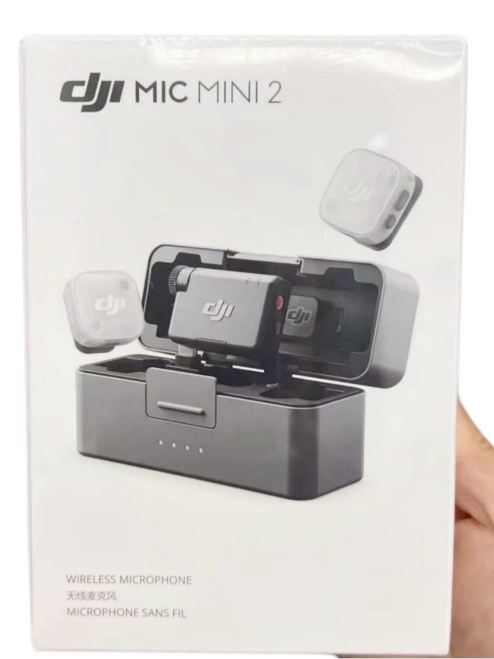 NEW DJI Mic Mini 2 (2 TX + 1 RX + Charging Case) Microphone Set